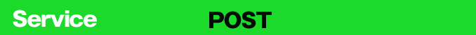 Service POST